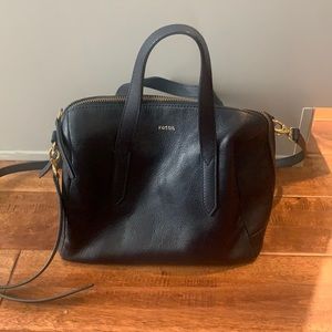 Navy blue Fossil Shoulder Bag